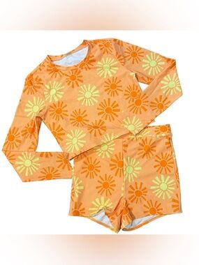 Old Navy Colorblock Two Piece Swimsuit Size XL 14-16